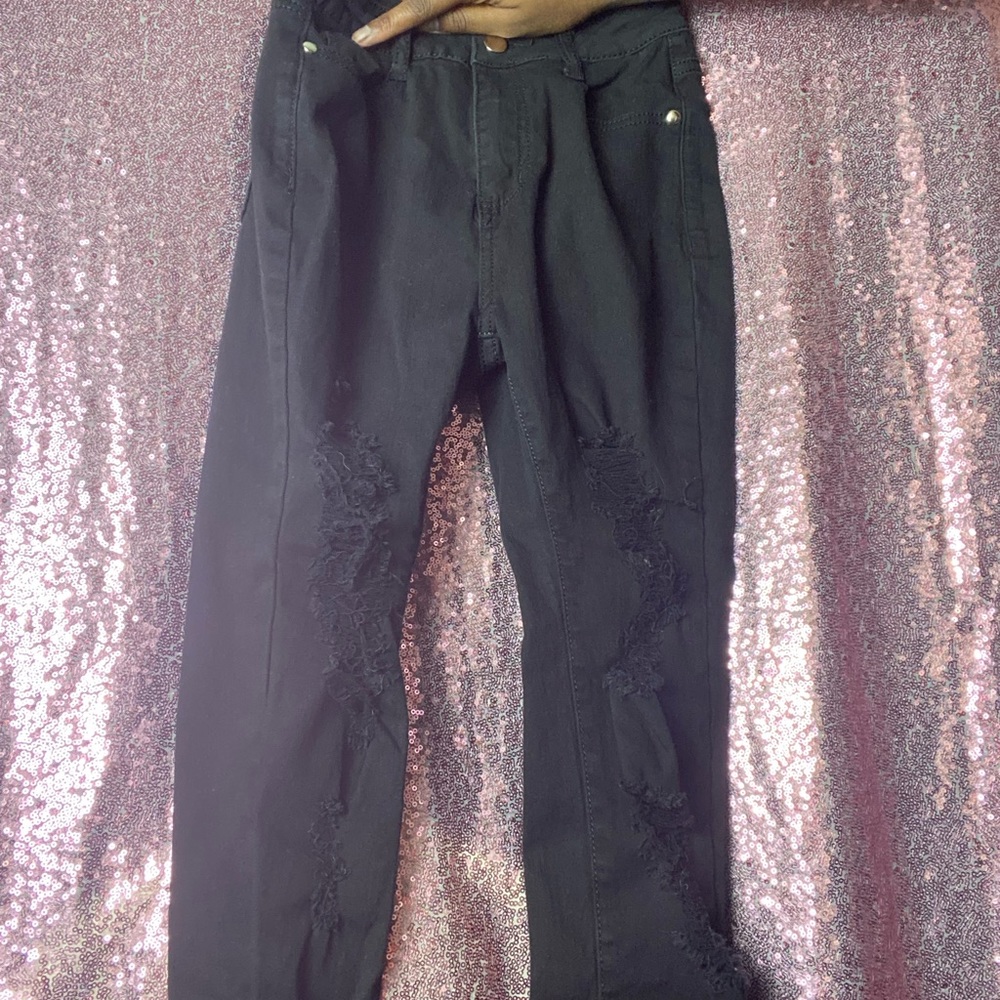 Black Fashion Nova Jeans